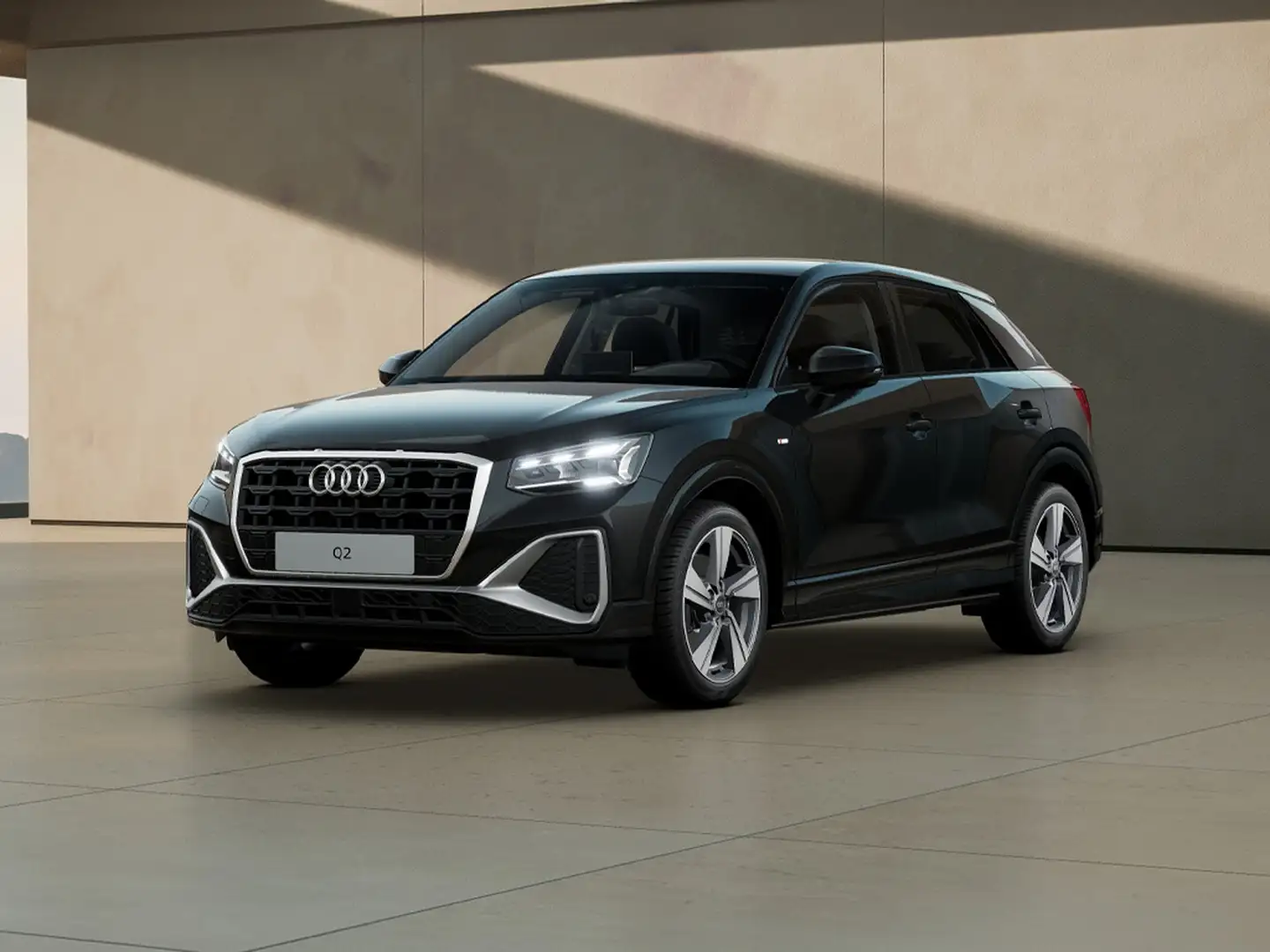 Audi Q2 35 2.0 tdi s line edition s-tronic Schwarz - 1