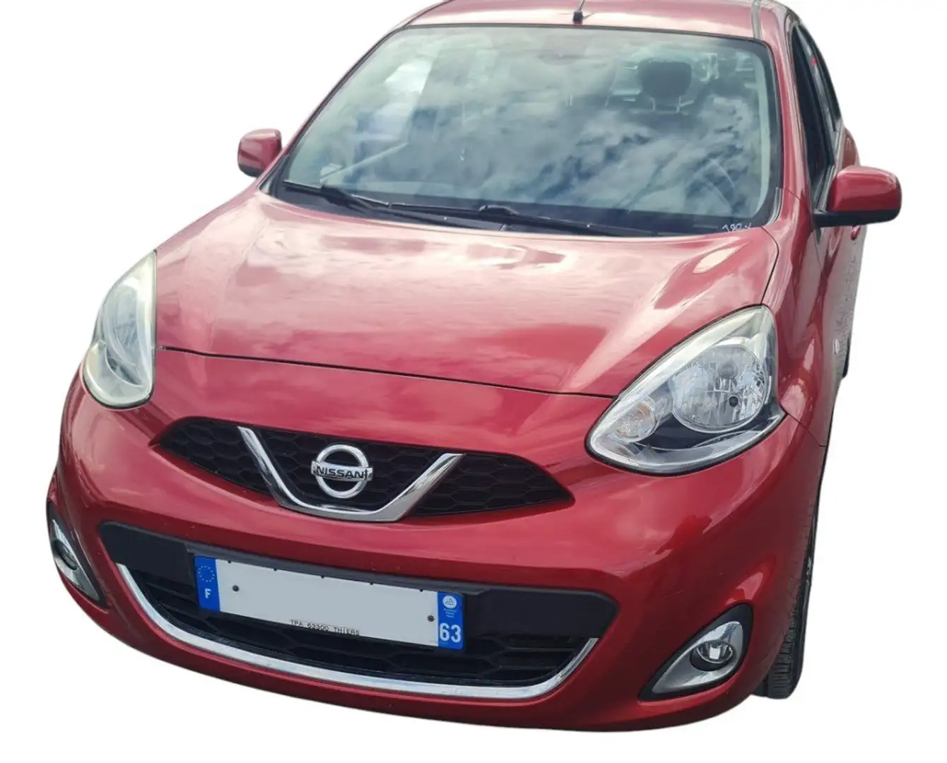 Nissan Micra IV Phase 2 - 1.2i 98ch (5 cv) 12V BVM5 5 Portes Ro Rouge - 2