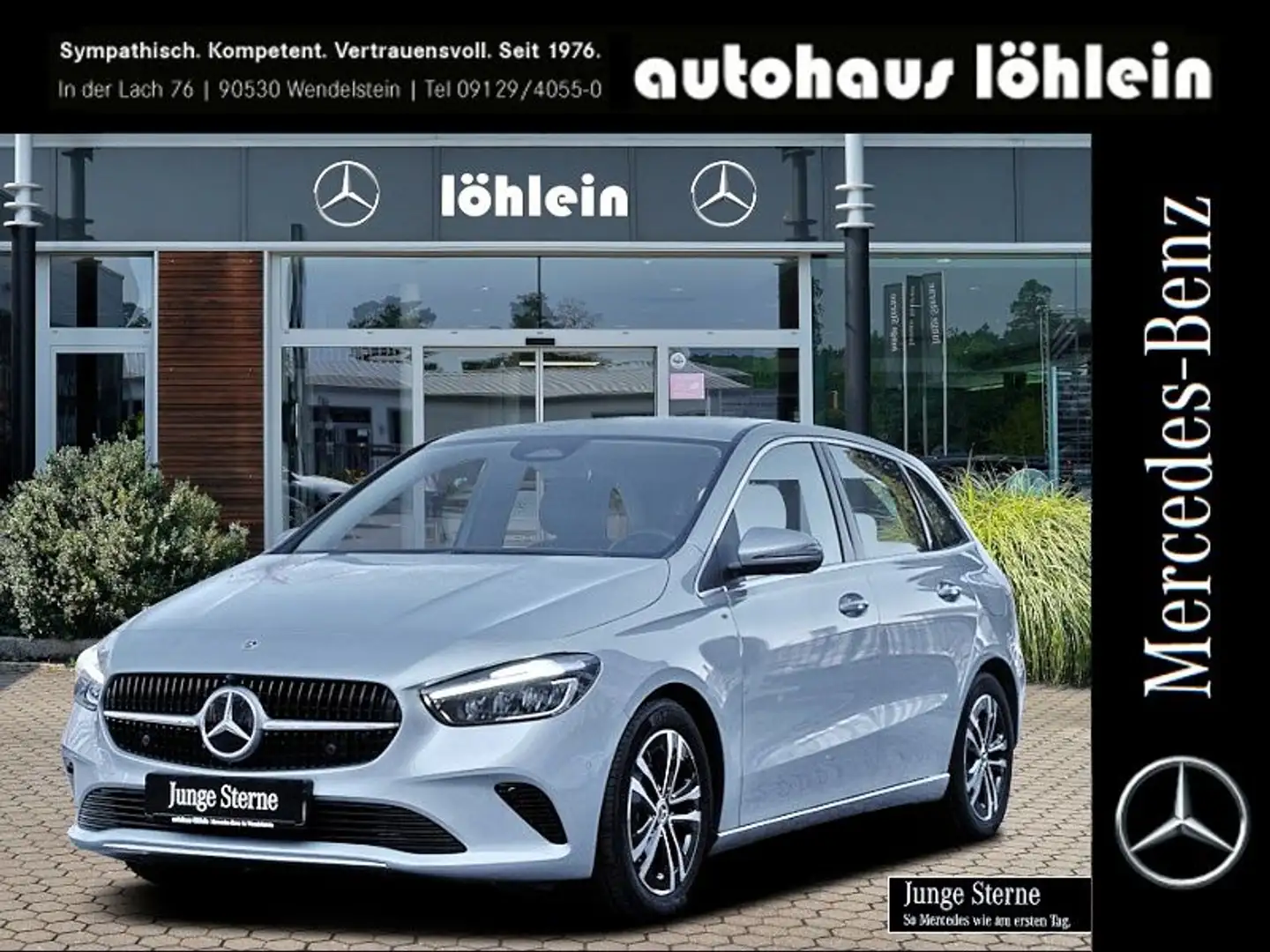 Mercedes-Benz B 200 PROGRESSIVE-ADV KAM+EASYP+WINTER+CARPLAY+S Silber - 1