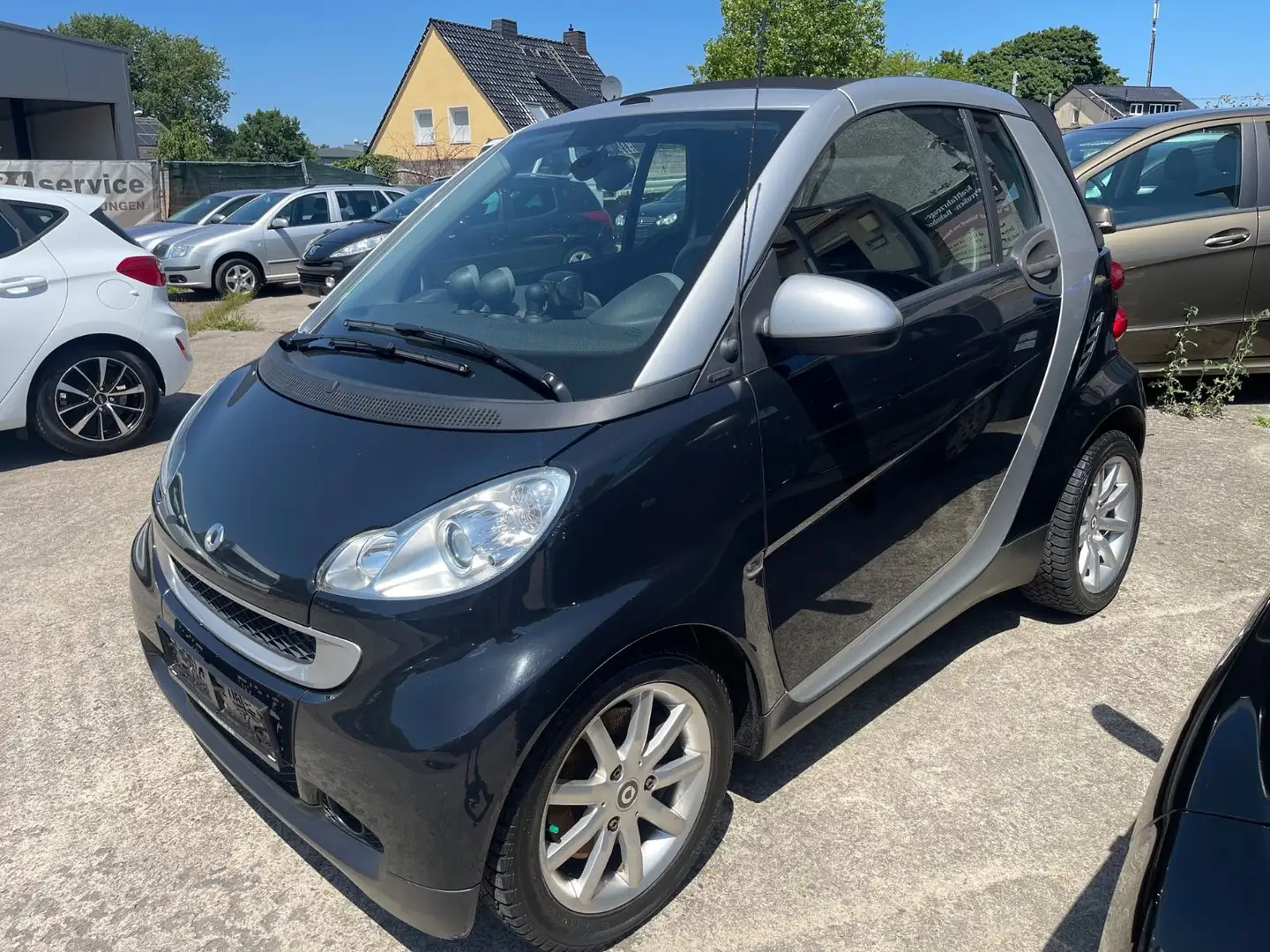 smart forTwo fortwo cabri 62 kW Servo,Leder,Automatik Argent - 1