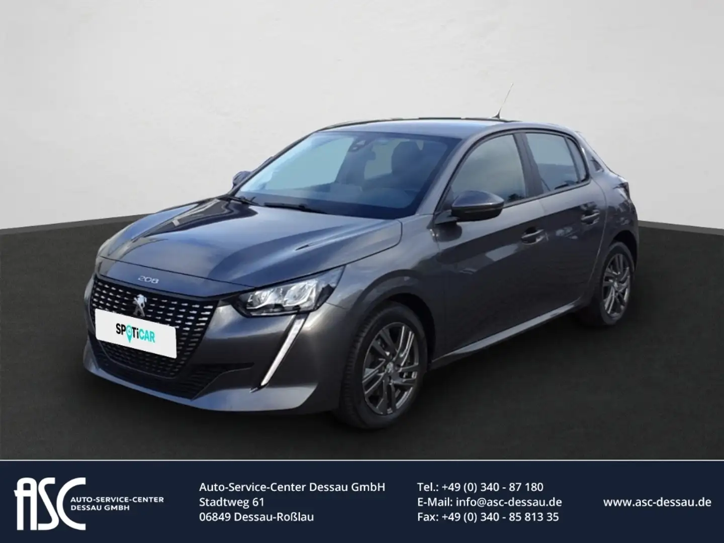 Peugeot 208 ACTIVE PACK 100 , Navi , Klima , Einparkhilfe Grau - 1