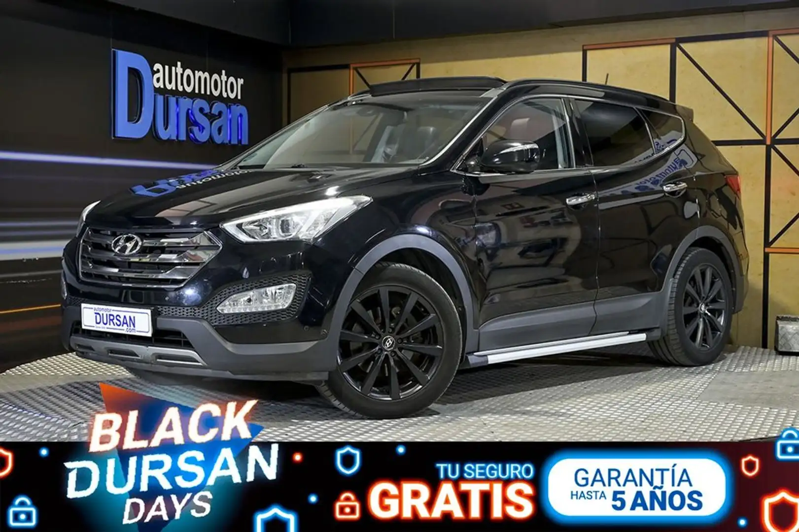 Hyundai SANTA FE 2.4 Auto 4WD 7 plazas Noir - 1
