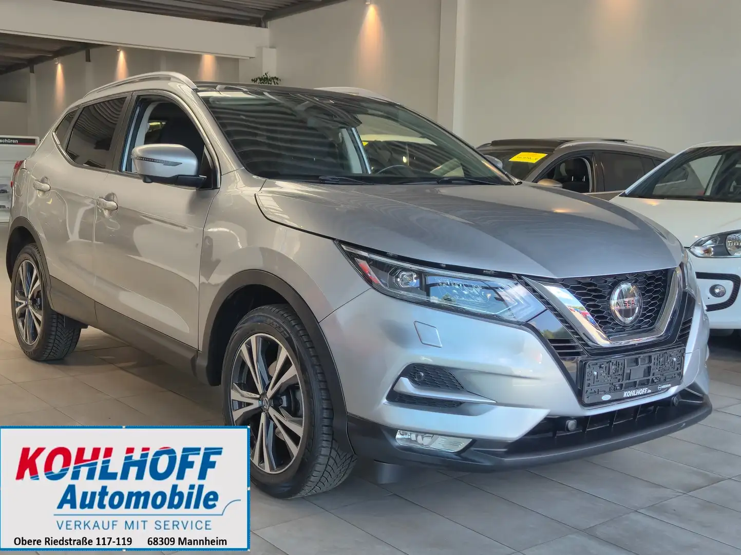 Nissan Qashqai N-Connecta Panorama LED NAVI 360 Sitzheizung Zilver - 1