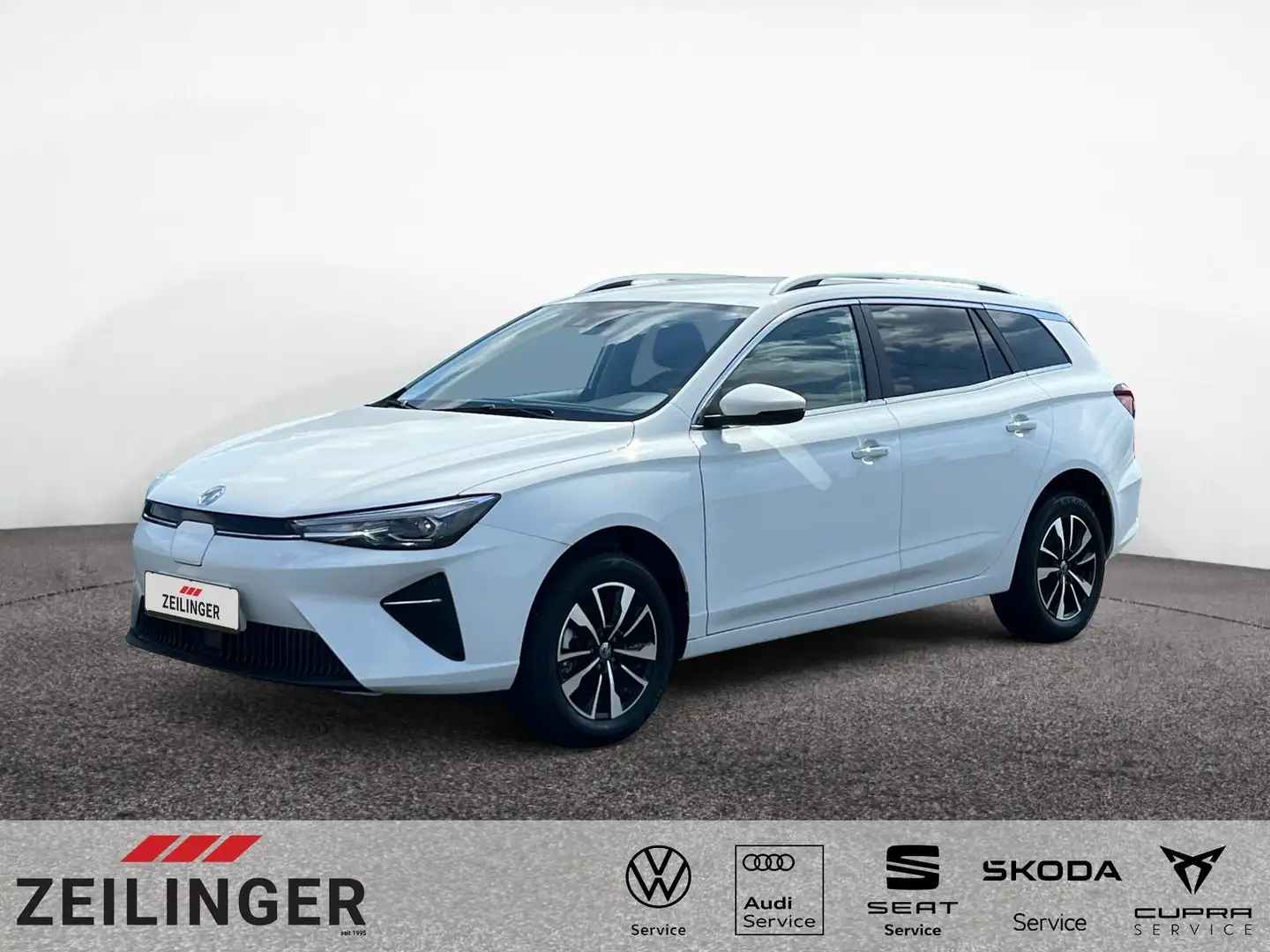 MG MG5 Comfort|61KwH|ACC|PDC|SHZ|LED|KEYLESS|NAVI| Білий - 1