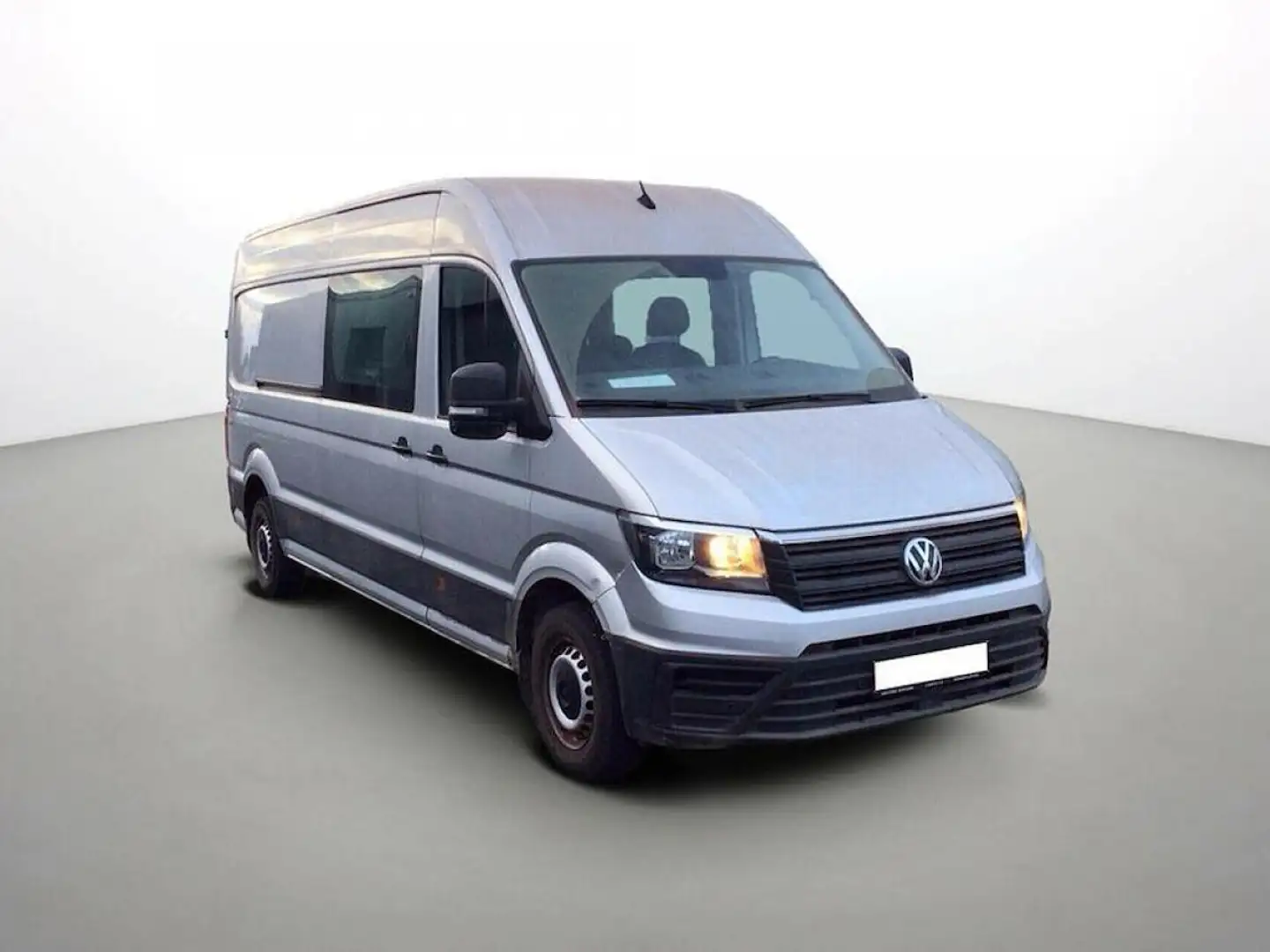 Volkswagen Crafter L4H3 2.0 TDI 140 CABINE APPROFONDIE Fourgon ProCab 35 L4H3 Business Line Gris - 1