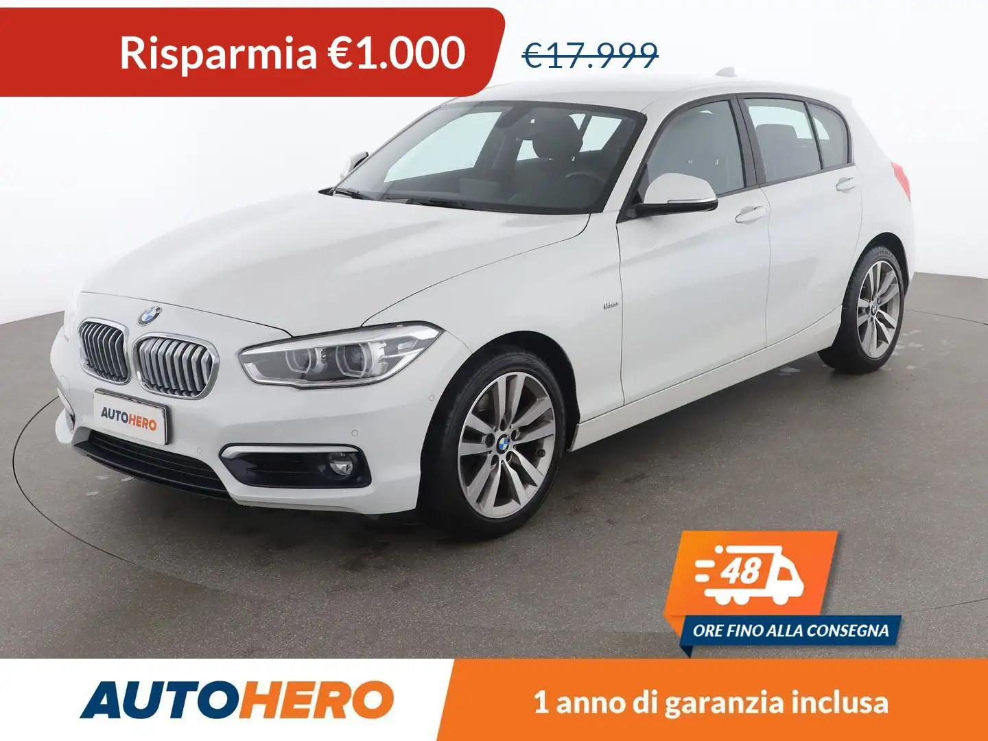 BMW 120 120d Urban Bílá - 1