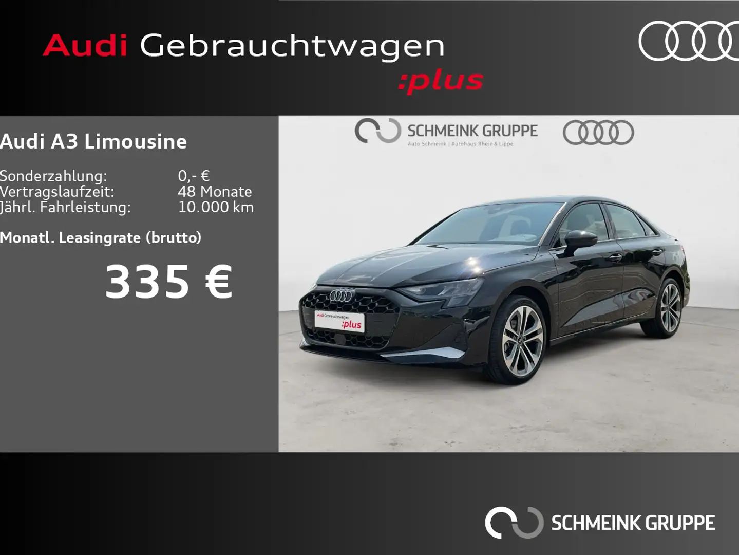 Audi A3 35 TFSI advanced Carplay Navi LED Schwarz - 1