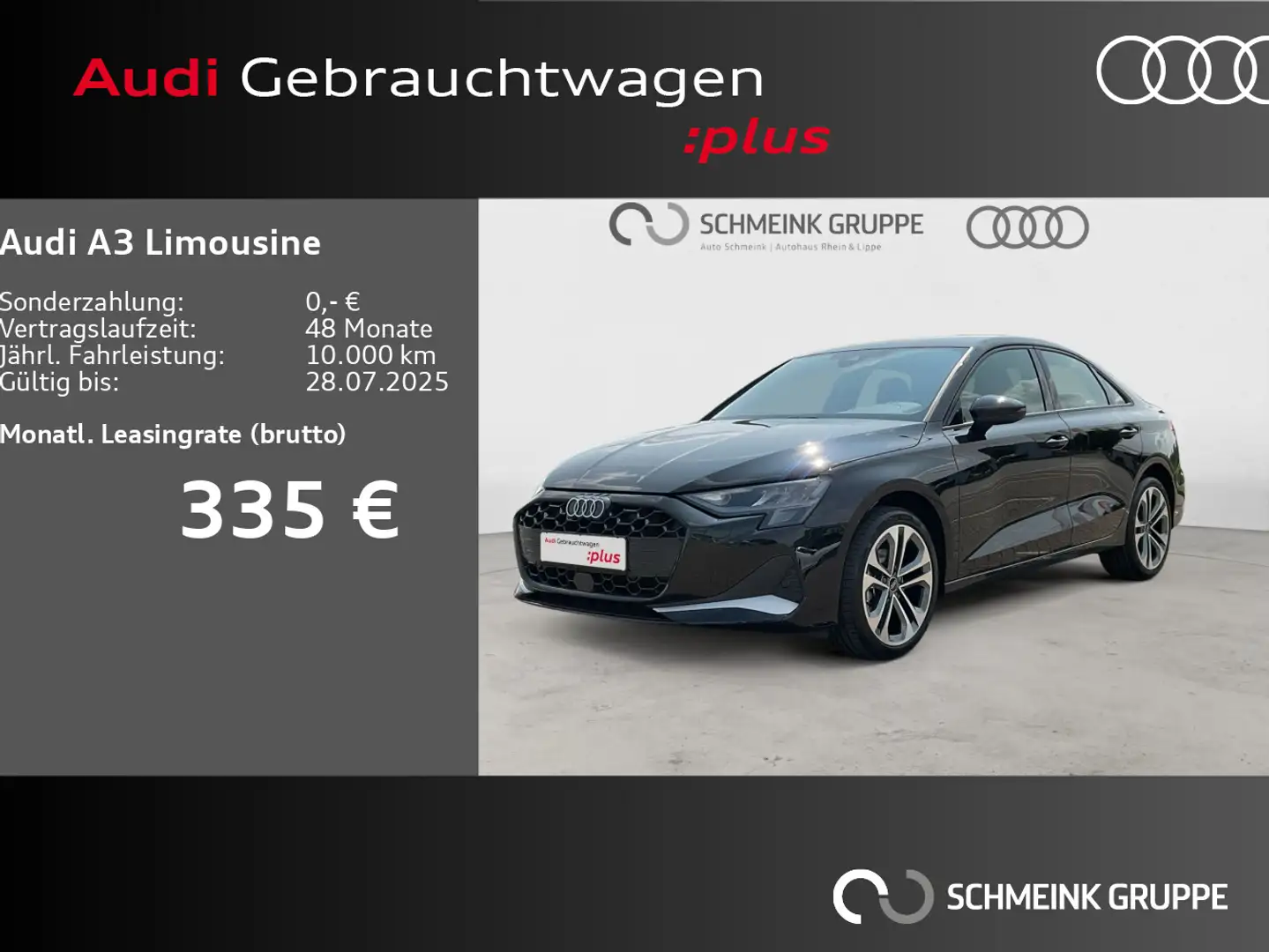 Audi A3 35 TFSI advanced Business LED Schwarz - 1