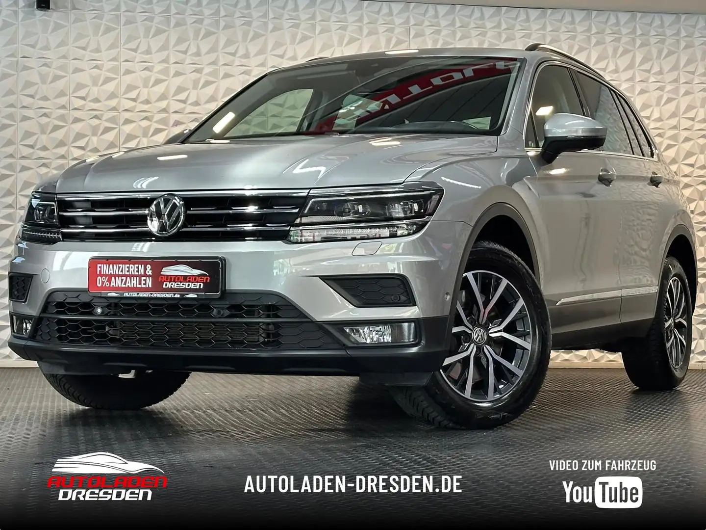 Volkswagen Tiguan 2.0TSI COMFORTLINE 4M* LED#ACC#HUD#SHZ#VC Zilver - 1