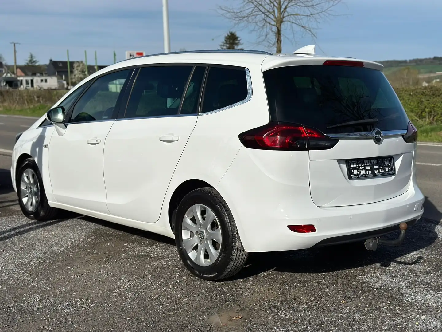 Opel Zafira 1.6 CDTi*CUIR*GPS*LED*7PLATZ*CARNET*GARANTIE* Blanc - 2