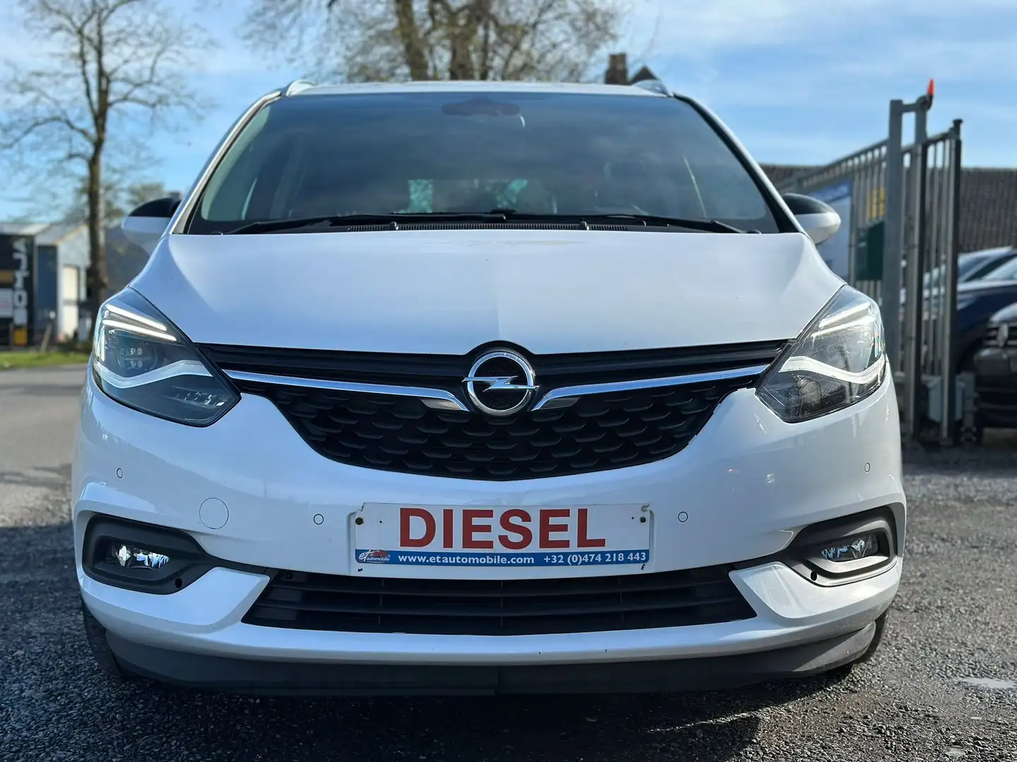 Opel Zafira 1.6 CDTi*CUIR*GPS*LED*7PLATZ*CARNET*GARANTIE* Blanc - 1
