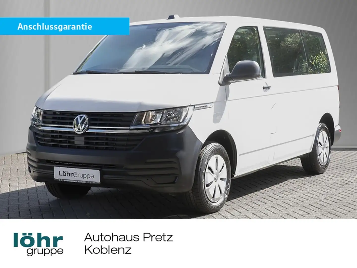 Volkswagen T6 Kombi 2.0 TDI T6.1 App-Con., Klima., GRA, 8-S., PDC, ... Weiß - 1