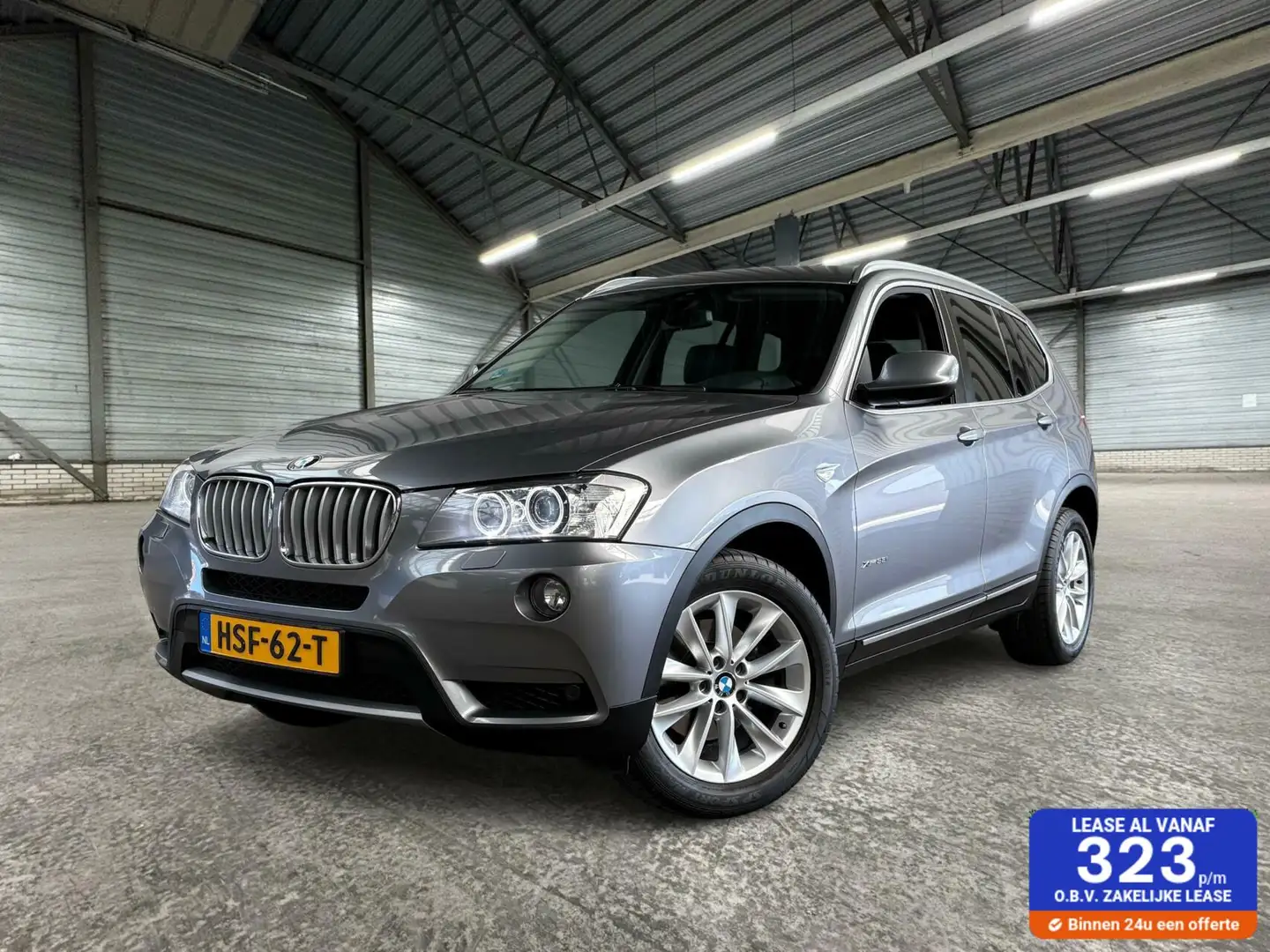 BMW X3 xDrive35i Executive | 1 Eigenaar | Leder | Trekhaa Grigio - 1
