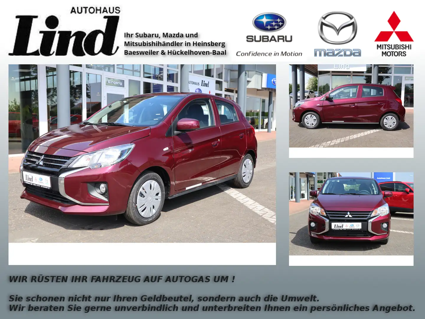 Mitsubishi Space Star Select 1.2 Modell 2023 Rojo - 1
