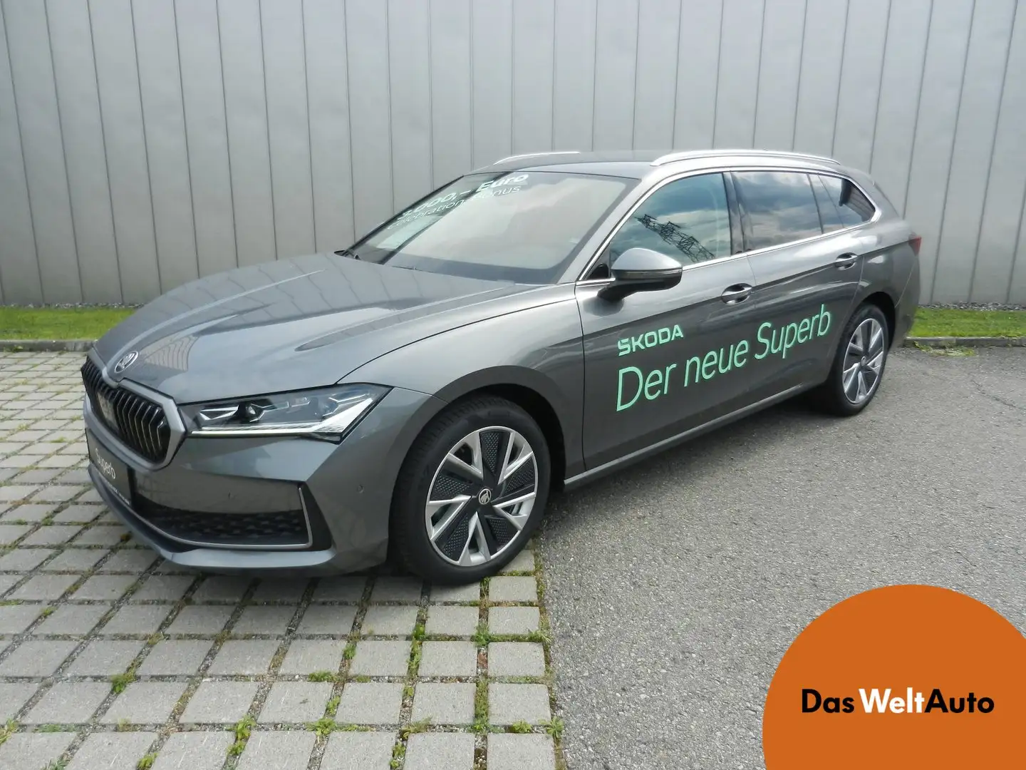 Skoda Superb Selection TDI DSG Gris - 1