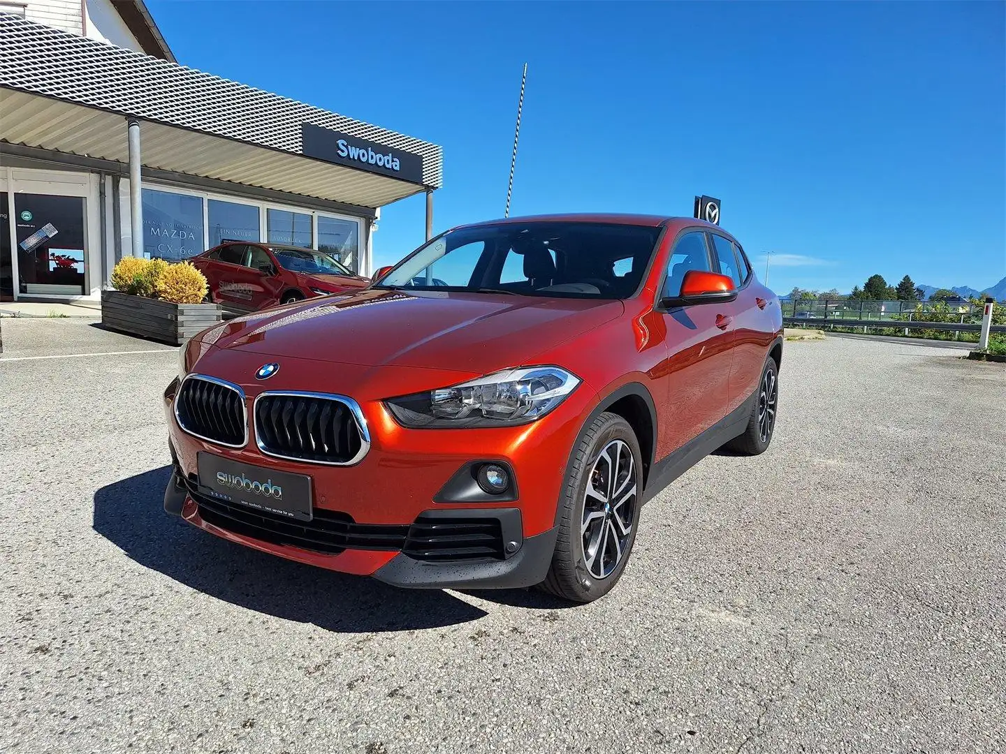 BMW X2 xDrive20d Orange - 2