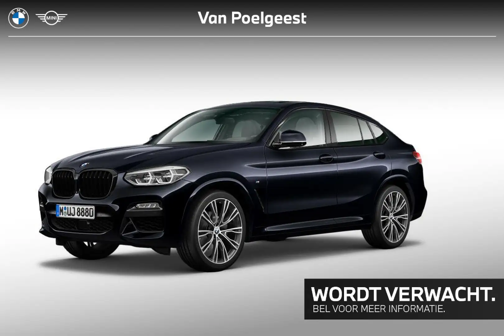 BMW X4 xDrive20i High Executive Edition l M-Sport Zwart - 1