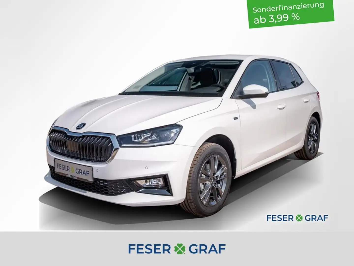 Skoda Fabia Tour 1.0TSI RFK/PDC/LED/SHZ/ALU Weiß - 1