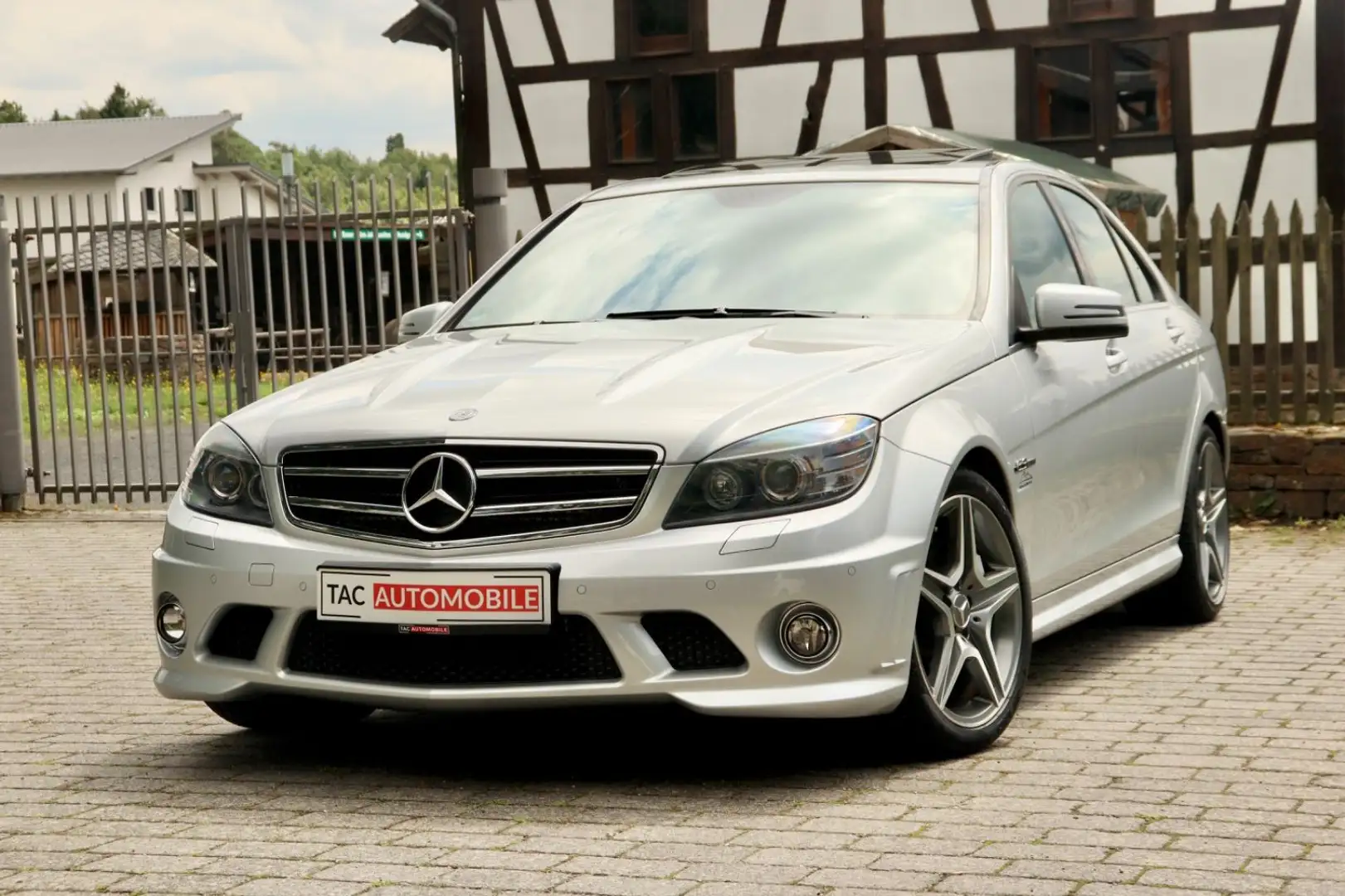 Mercedes-Benz C 63 AMG C63 AMG TRAUM! NUR 23TKM 1.HD Scheckheft MB Silber - 1