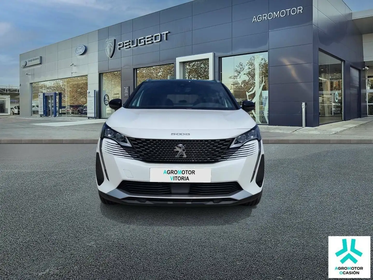 Peugeot 5008 1.2 100KW  eDCS6 GT Blanc - 2