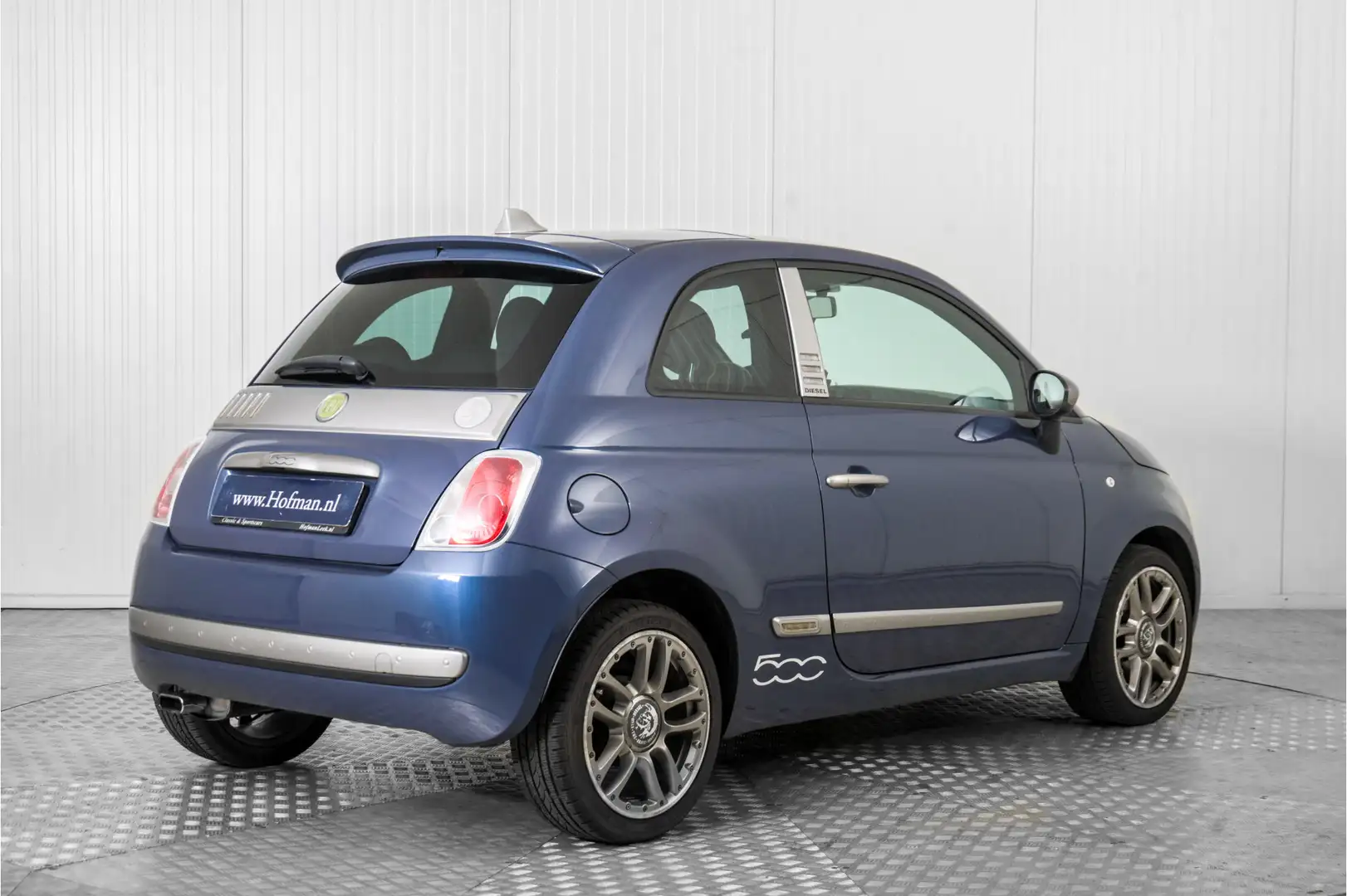Fiat 500 1.2 By Diesel Automaat Blauw - 2