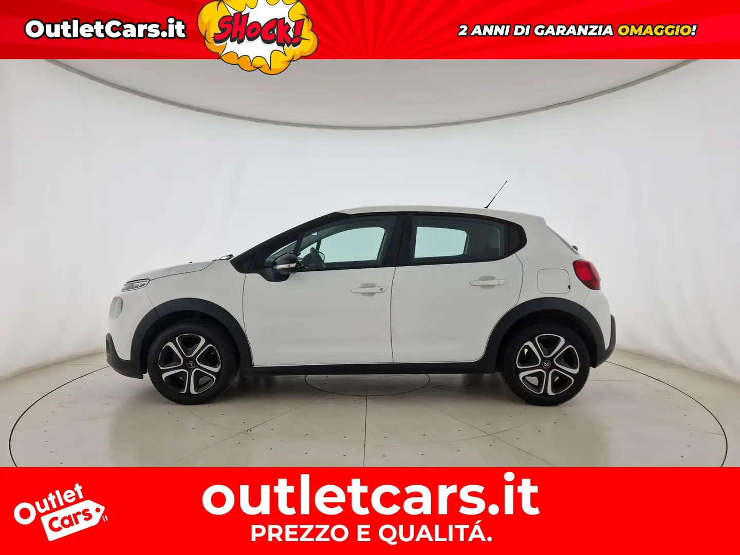 Citroen C3 1.2 puretech shine 82cv Bílá - 2