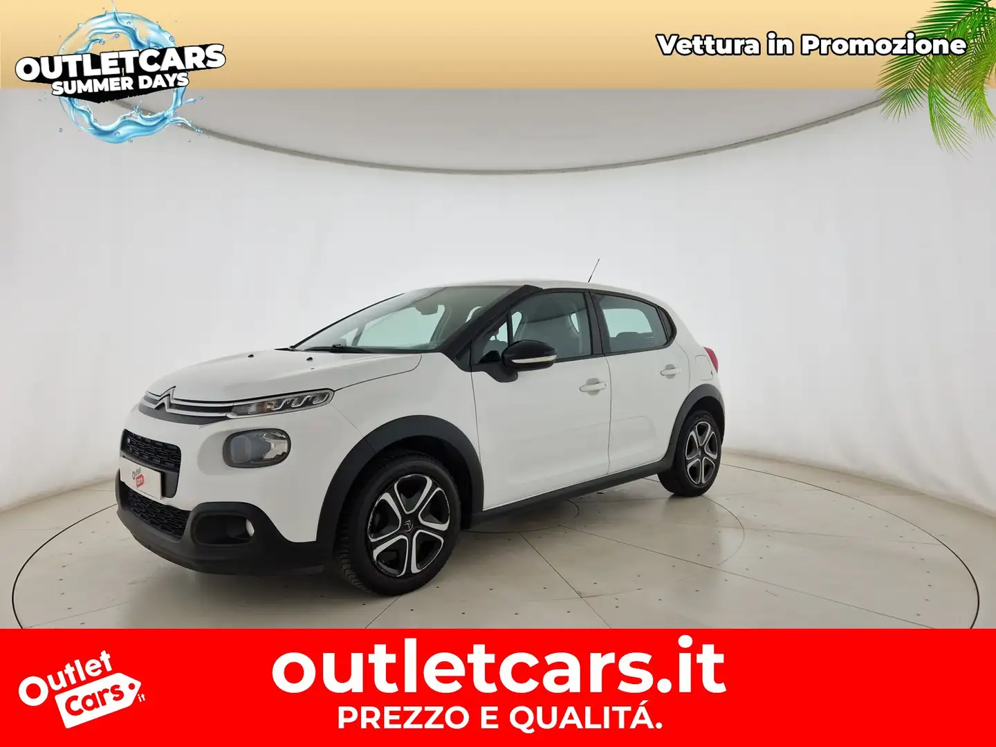 Citroen C3 1.2 puretech shine 82cv Blanco - 1