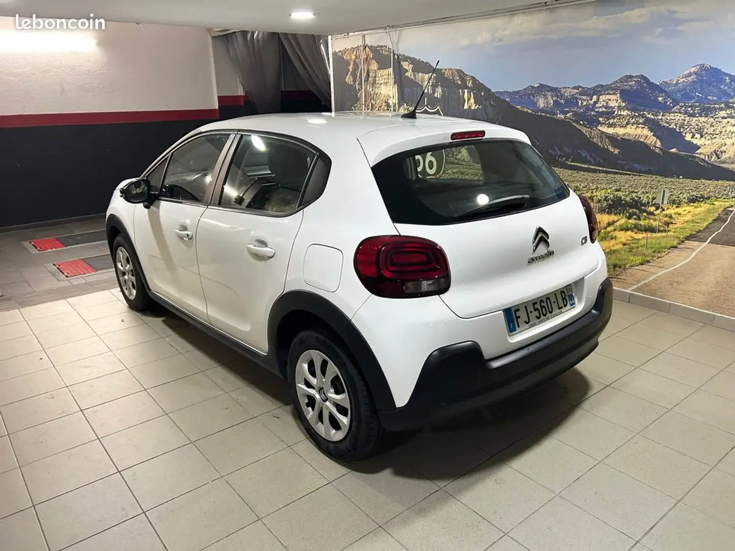 Citroen C3 1.5 blue hdi 16v turbo 2019 Blanc - 2