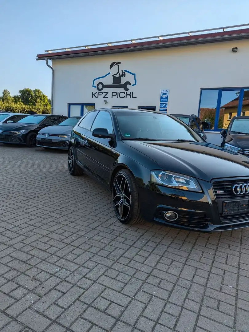 Audi A3 2.0 TDI S line Sportpaket plus Ambition Xenon Negro - 2