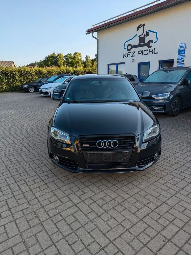Audi A3 2.0 TDI S line Sportpaket plus Ambition Xenon Negro - 1