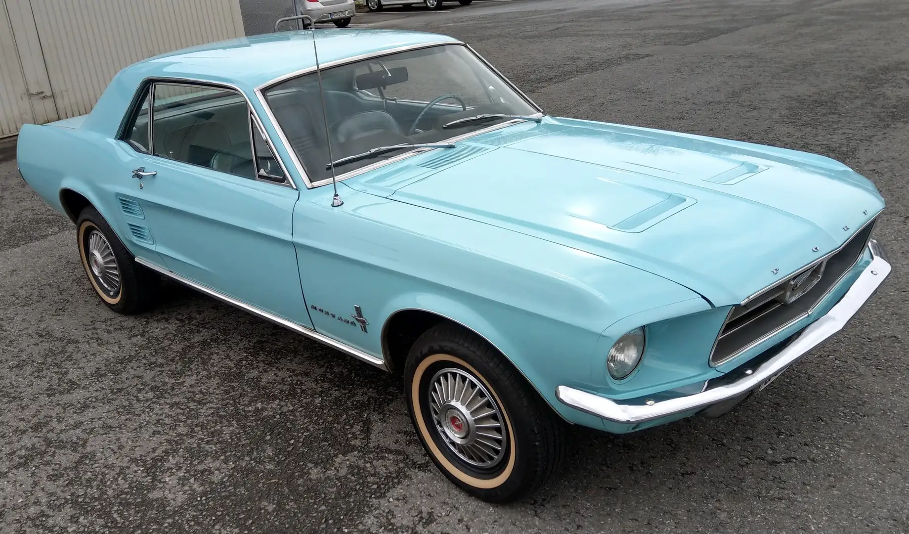 Ford Mustang Coupe V8 289er H Zulassung Blau - 1