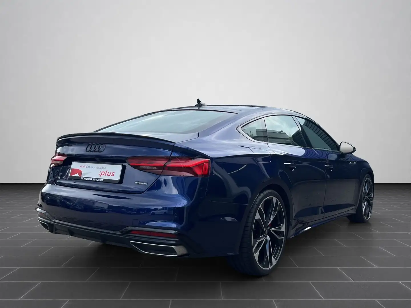 Audi A5 S line 50 TDI competition+ KAMERA M Azul - 2