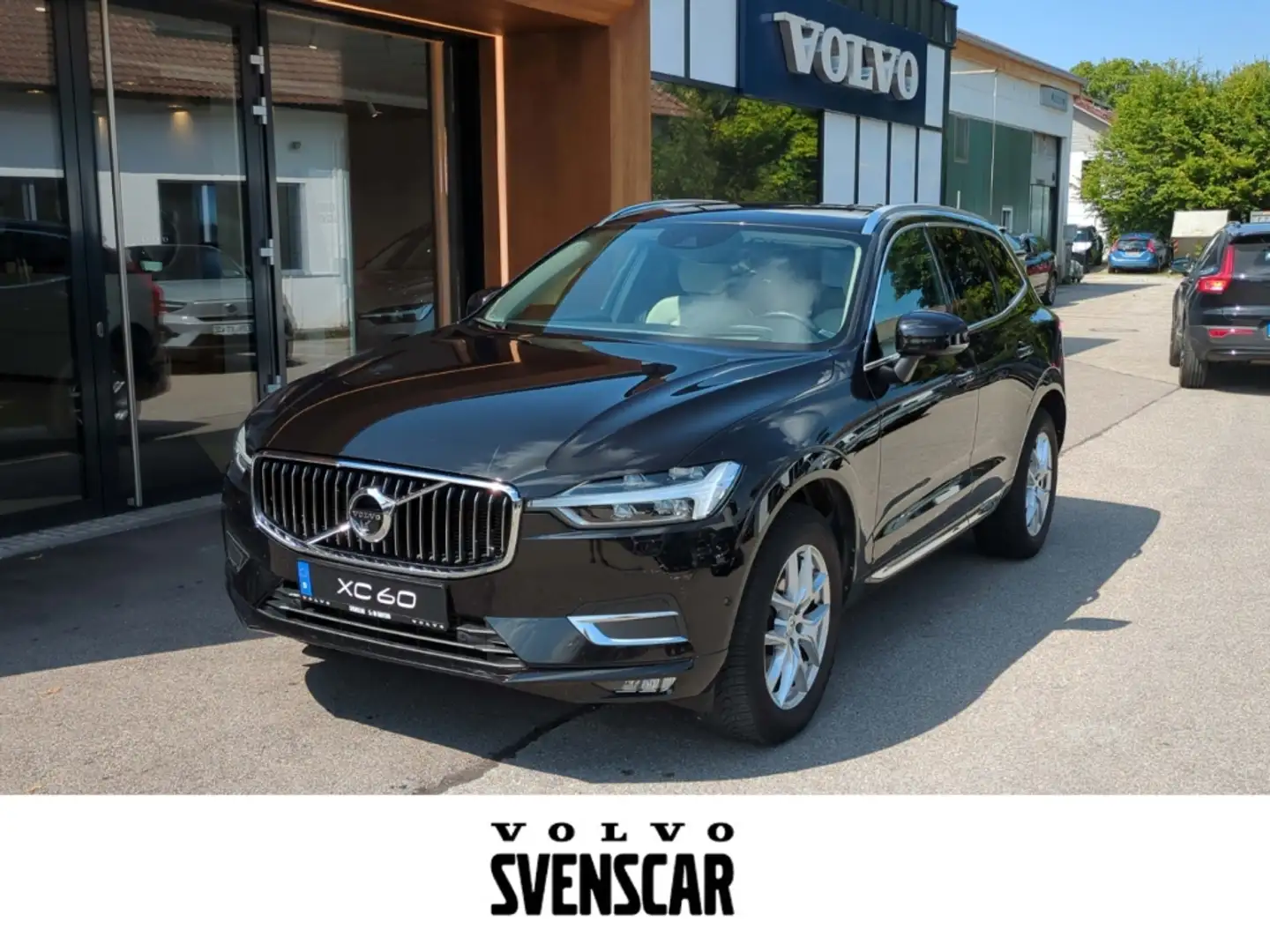 Volvo XC60 Inscription AWD T5 EU6d-T HUD StandHZG El. Panodac Noir - 1