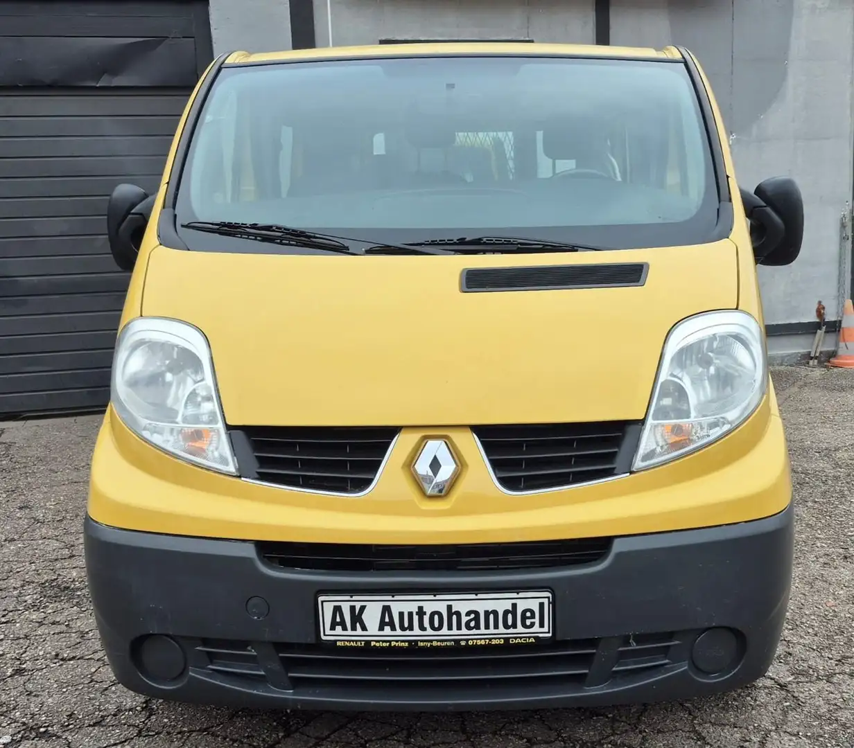Renault Trafic Combi L1H1 2,7t  verglast Camper CarPlay Gelb - 2