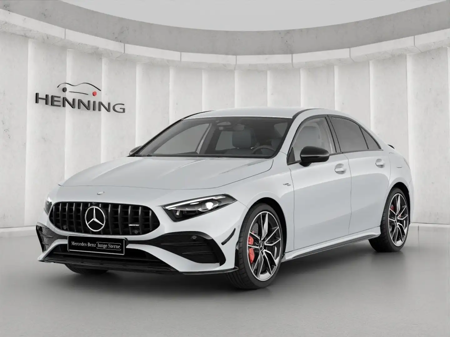 Mercedes-Benz A 35 AMG 4M Limo Aerodynamik Night Kamera Totw. Wit - 1