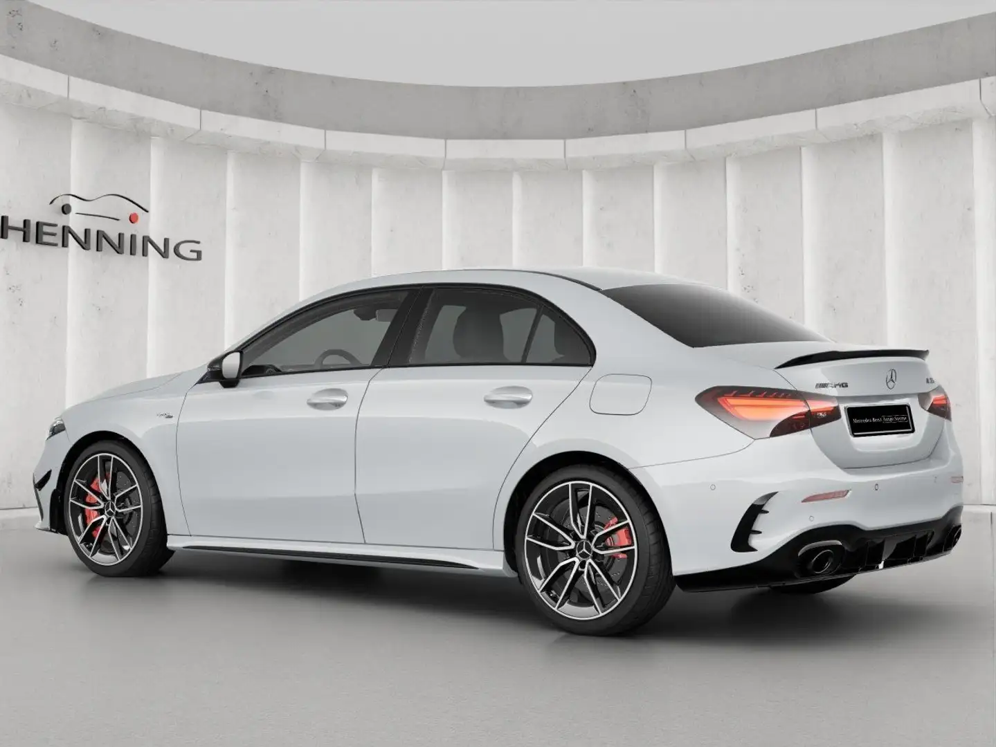 Mercedes-Benz A 35 AMG 4M Limo Aerodynamik Night Kamera Totw. Wit - 2