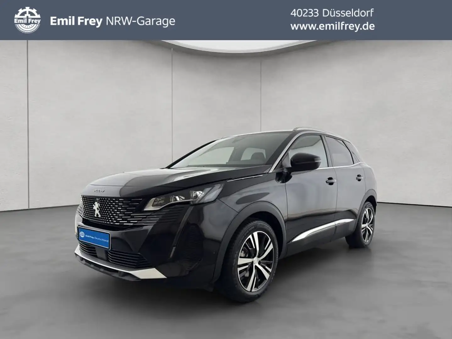 Peugeot 3008 Hybrid 136 e-DSC6 GT AHK+NAVI+ACC+LED Schwarz - 1