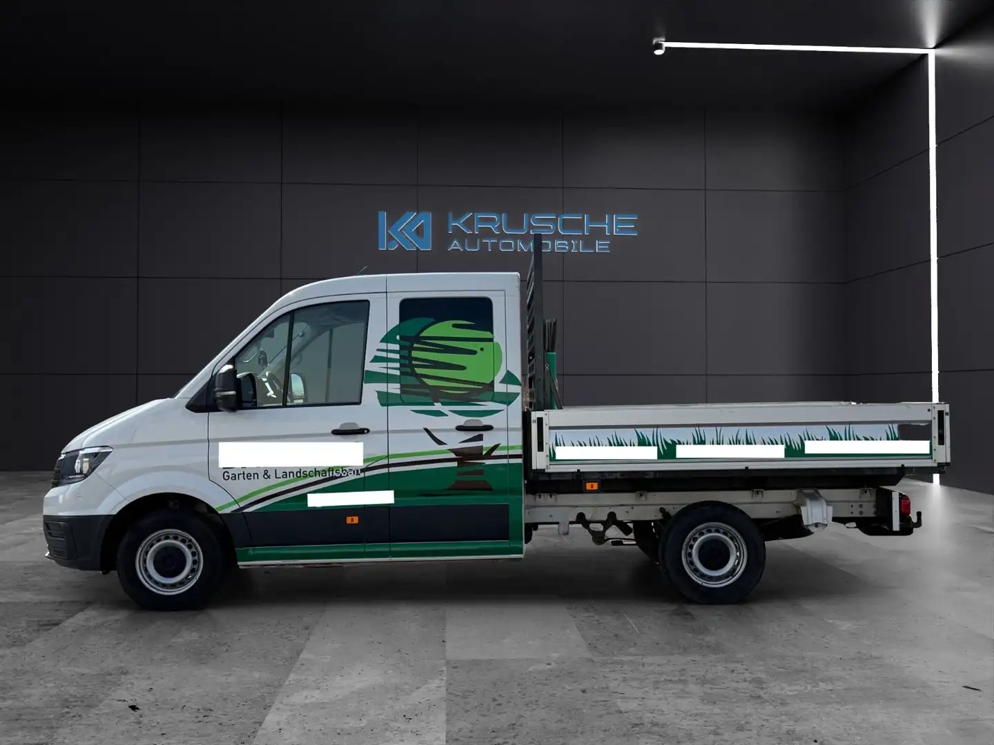 Volkswagen Crafter Pritsche DOKA mittellang *AHK*RFK*MwSt ausweisb. Weiß - 2