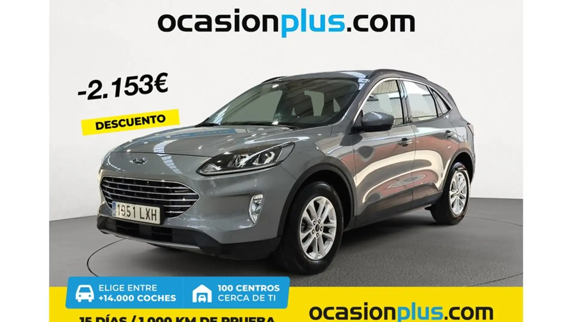 Ford Kuga 2.5 Duratec FHEV Titanium 4x2 Aut. Plateado - 1