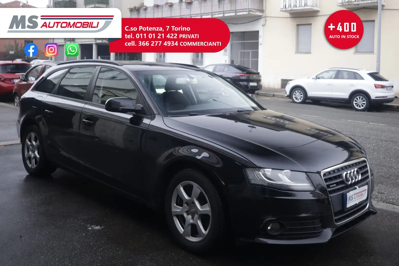 Audi A4 Audi A4 Avant 2.0 TDI 170CV F.AP. qu. Adv. 170cv Siyah - 1