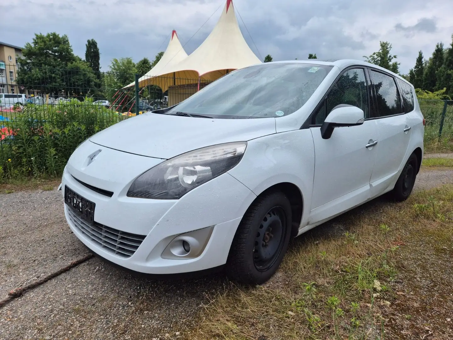 Renault Grand Scenic Scenic III Grand Dynamique - MOTORSCHADEN - Bílá - 1
