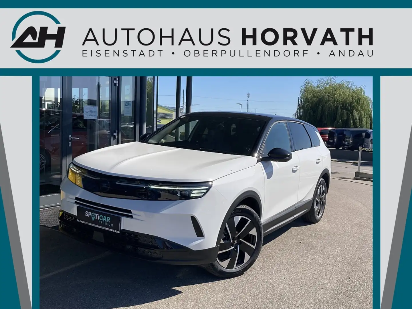 Opel Grandland 1.2 MHEV GS Aut.!LEDMATRIX,FOCAL,AHV,VOLL! Blanc - 1