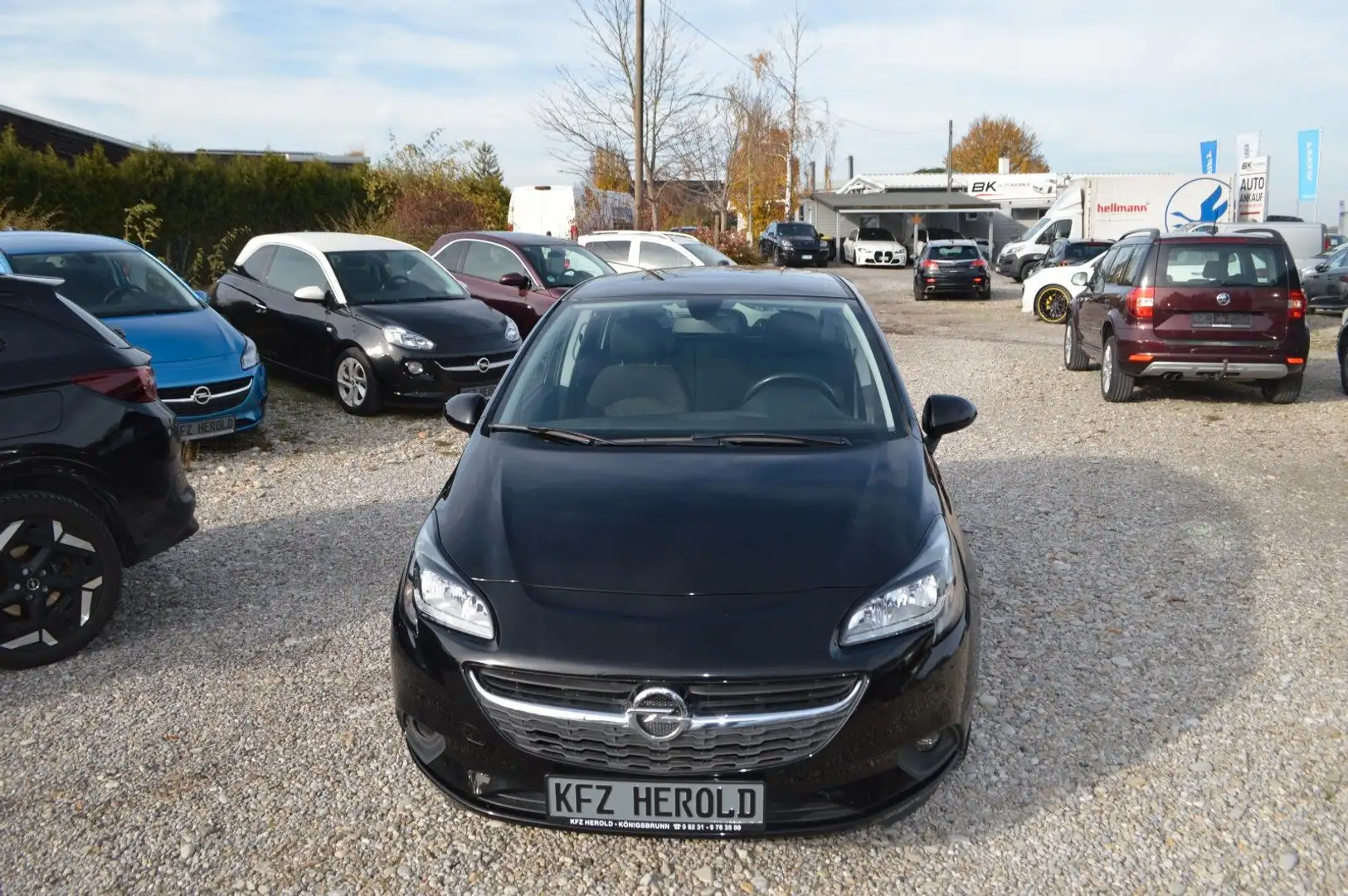 Opel Corsa E ON Schwarz - 2