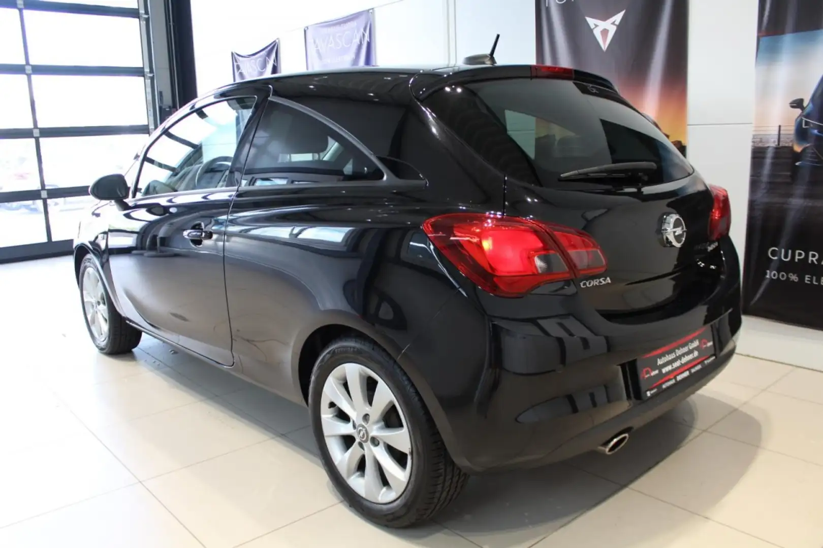 Opel Corsa E ON ecoFlex 85KW/115PS Klima Xenon Navi Schwarz - 2