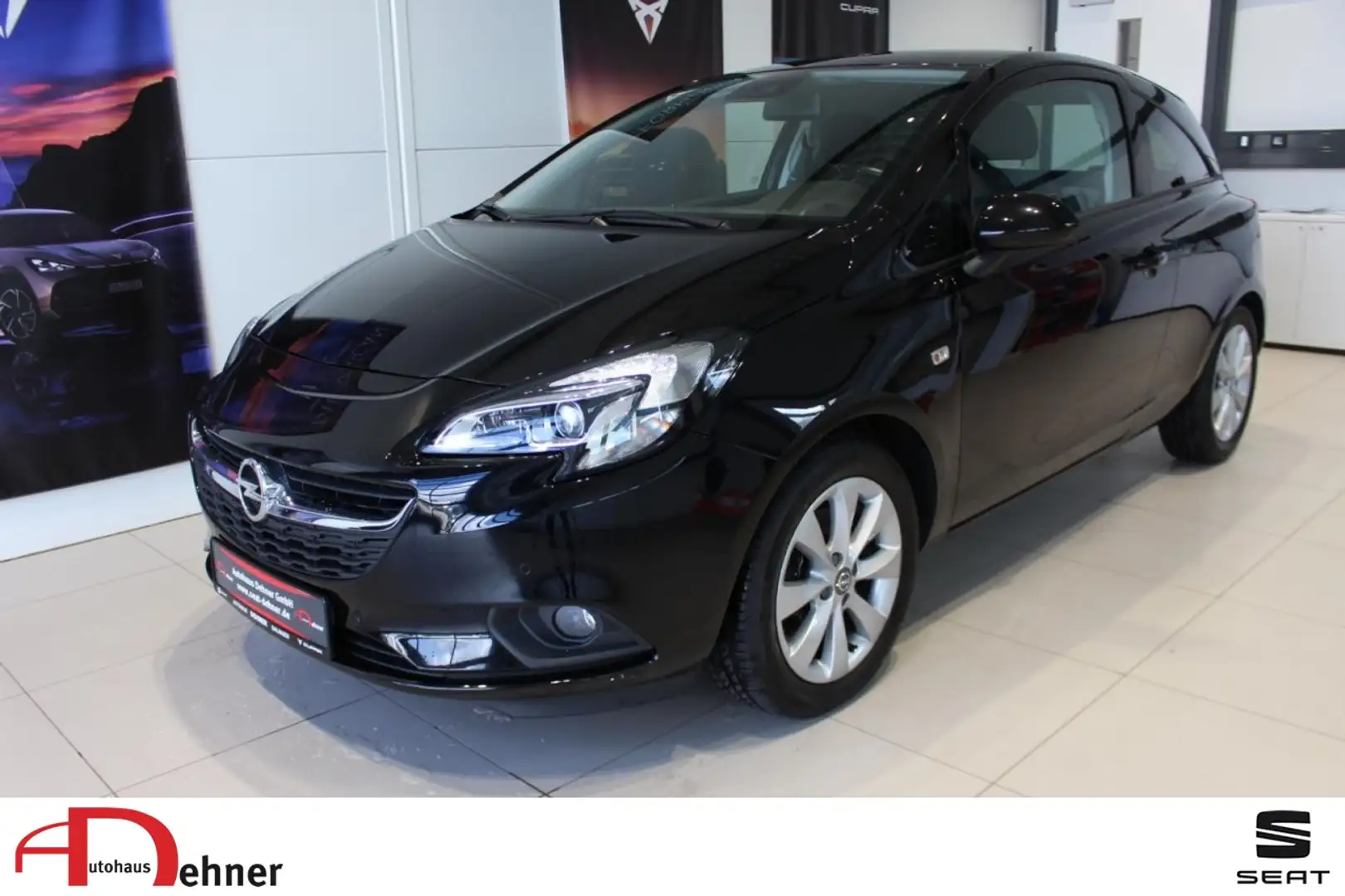 Opel Corsa E ON ecoFlex 85KW/115PS Klima Xenon Navi Schwarz - 1