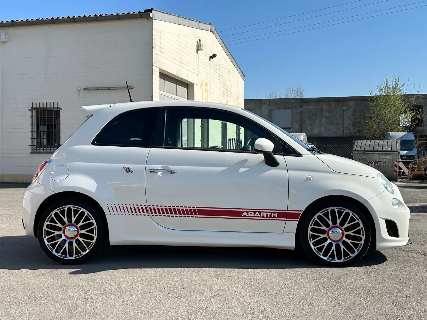 Abarth 500 1.4 T-Jet 16V SPORT PAKET NAVI Fehér - 2