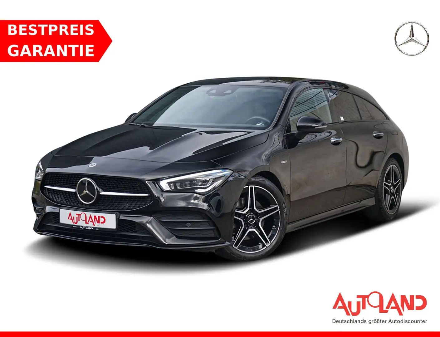 Mercedes-Benz CLA 220 CLA 220d 4M AMG-Line Klimaaut. LED Navi ACC PDC Schwarz - 1