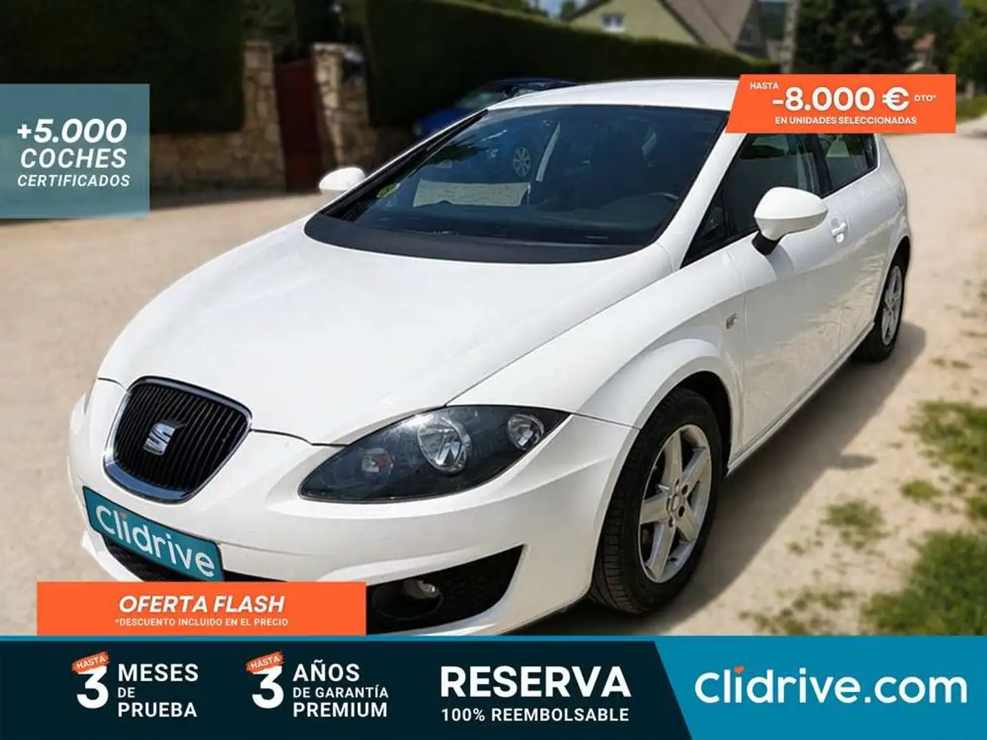 SEAT Leon 1.9TDI Reference Blanco - 1