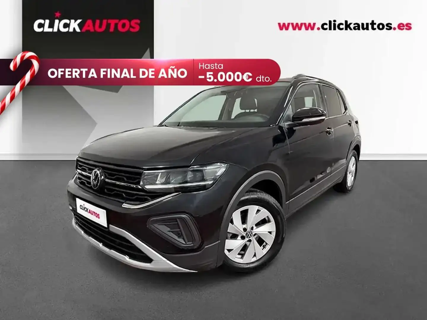 Volkswagen T-Cross 1.0 TSI Life 70kW Negro - 1