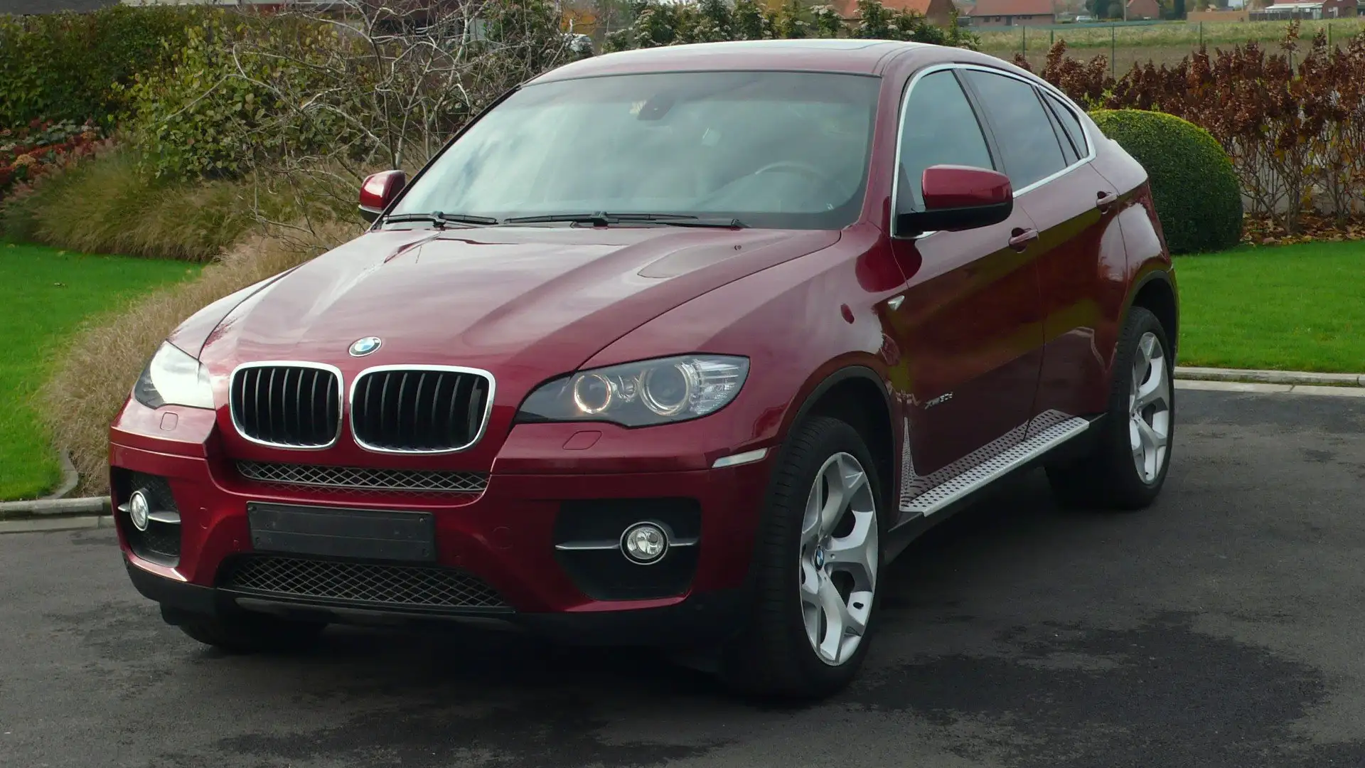 BMW X6 3.0 dA xDrive30 Rouge - 2
